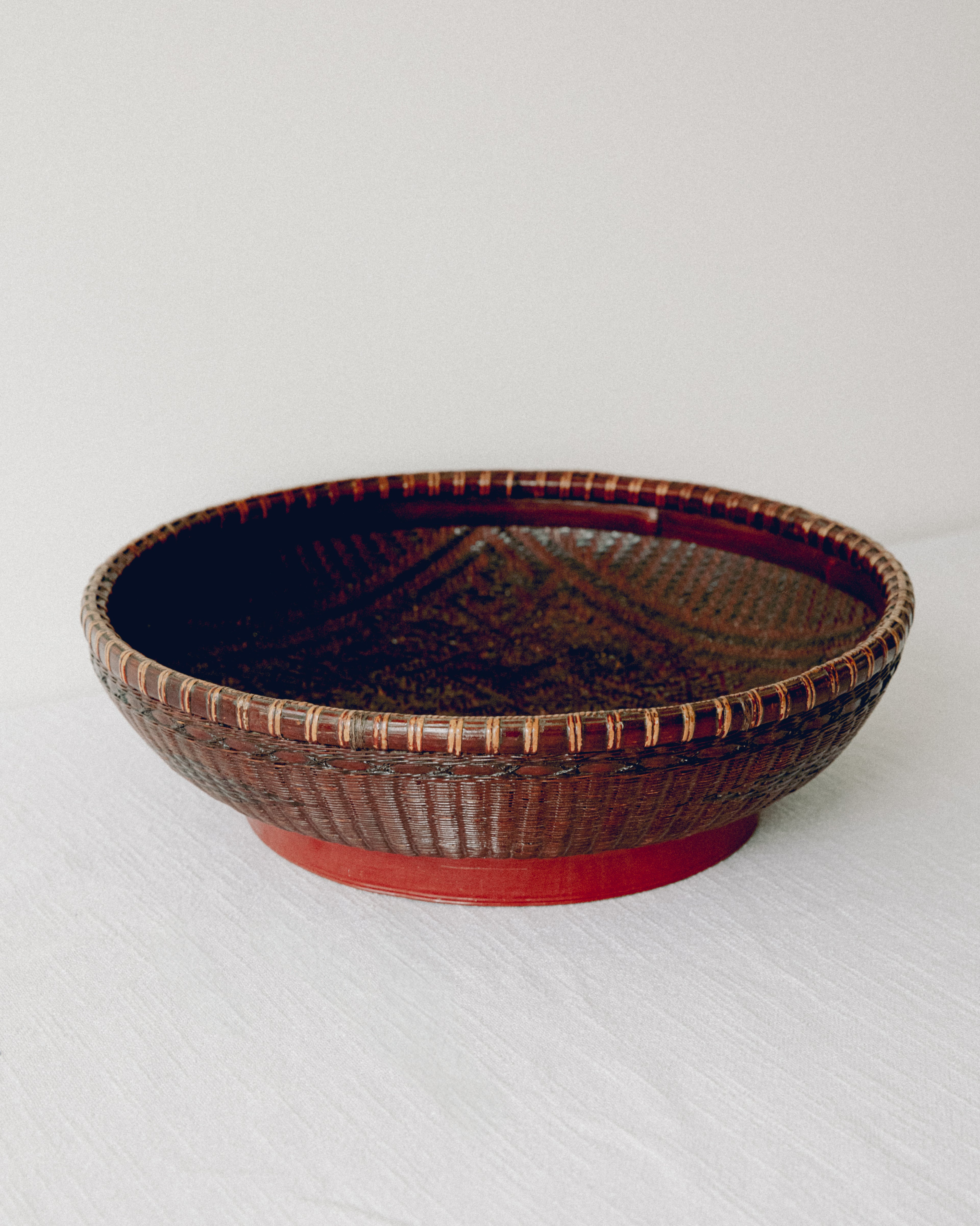 Chinese Traditional Woven Fruit Basket 1