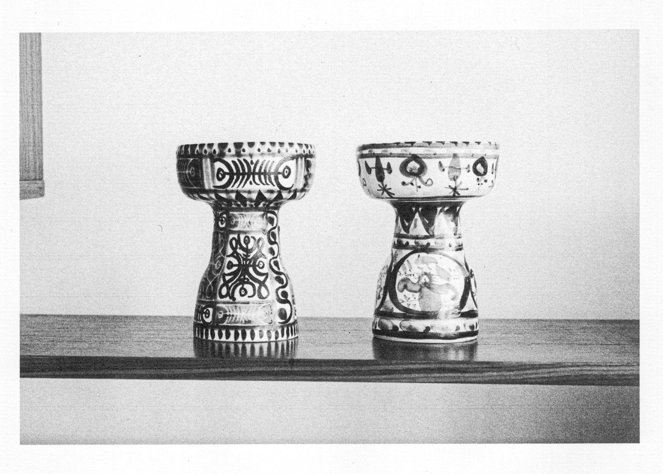 Keraluc Quimper – Pair of Signed Candleholders