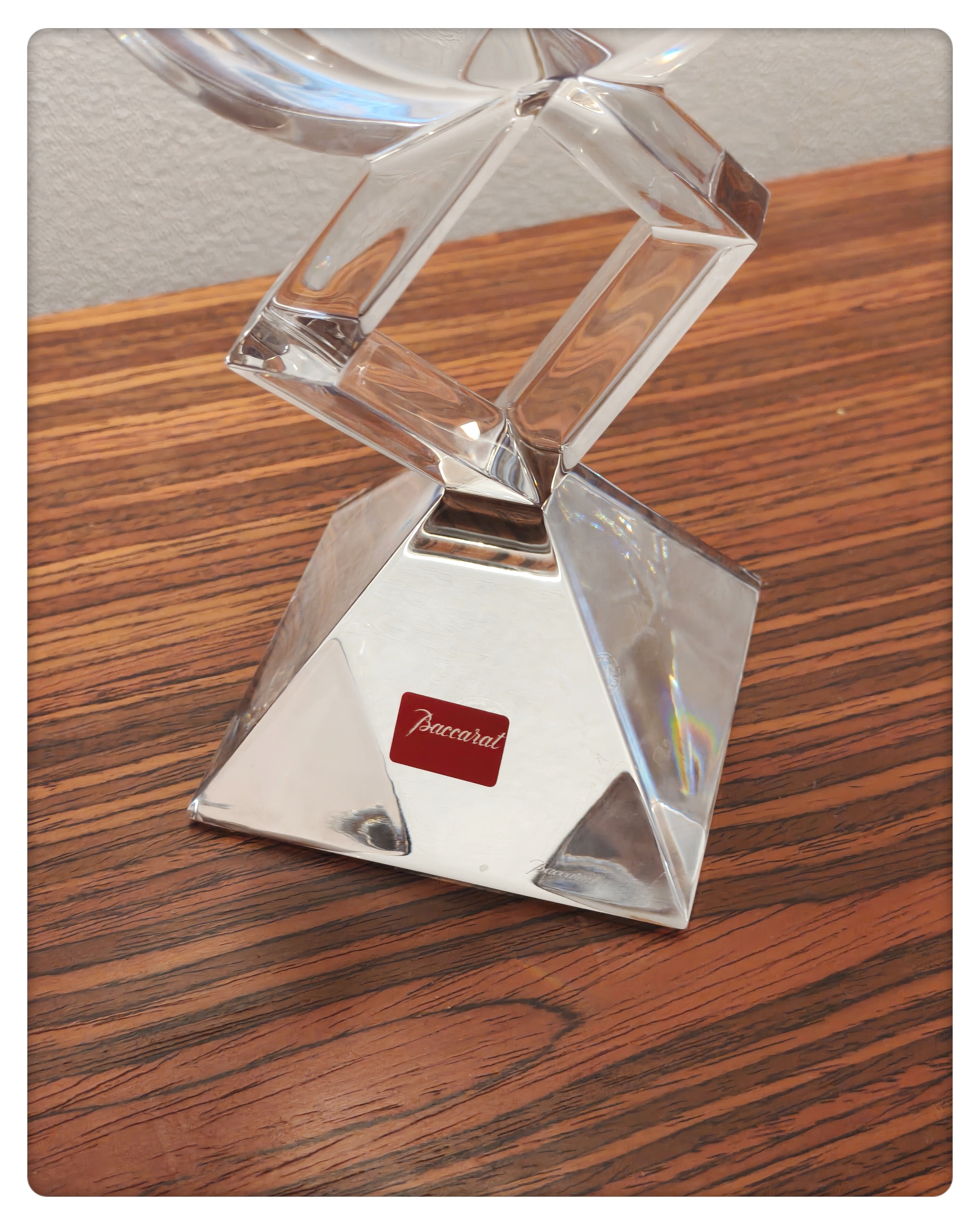 Baccarat Crystal Two-Light Candelabra