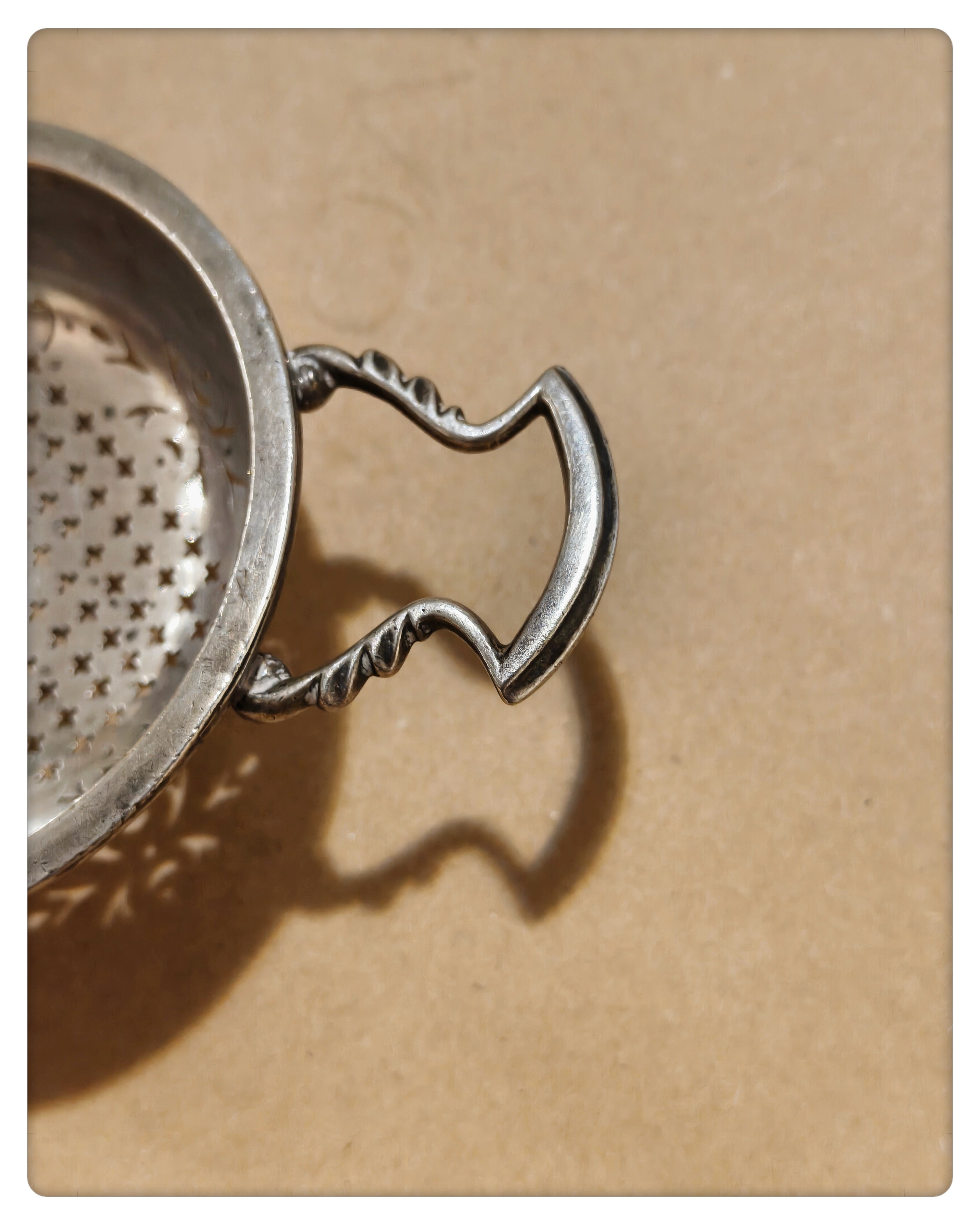 Sterling Silver Tea Strainer