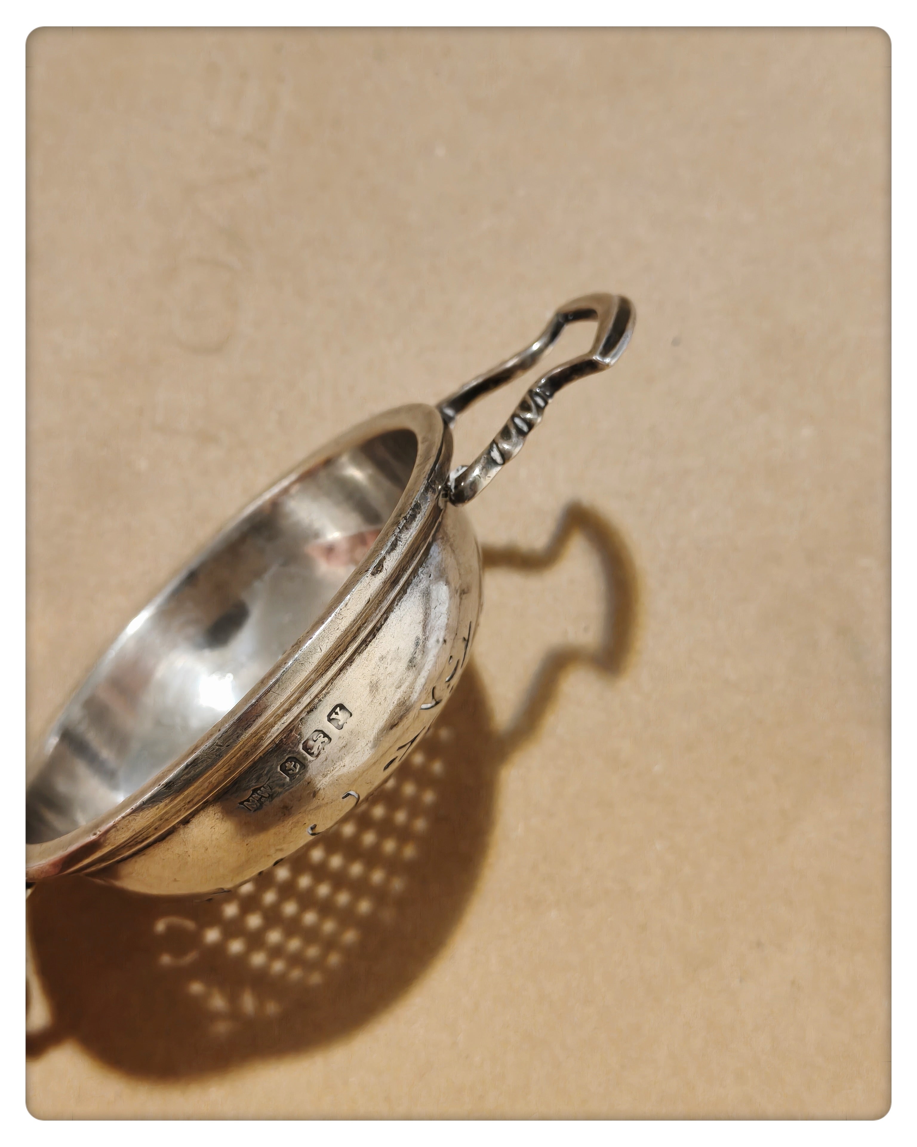 Sterling Silver Tea Strainer