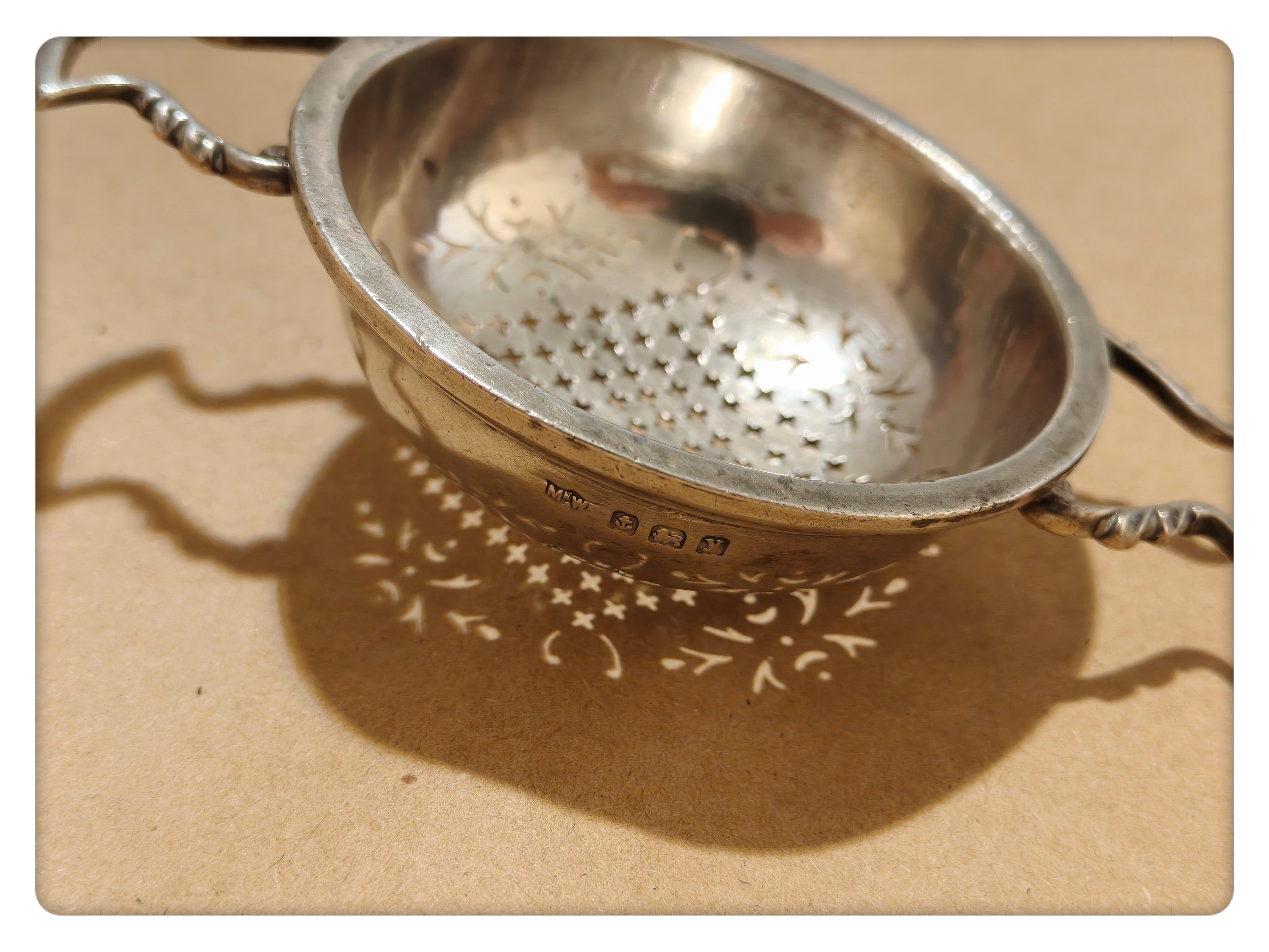 Sterling Silver Tea Strainer