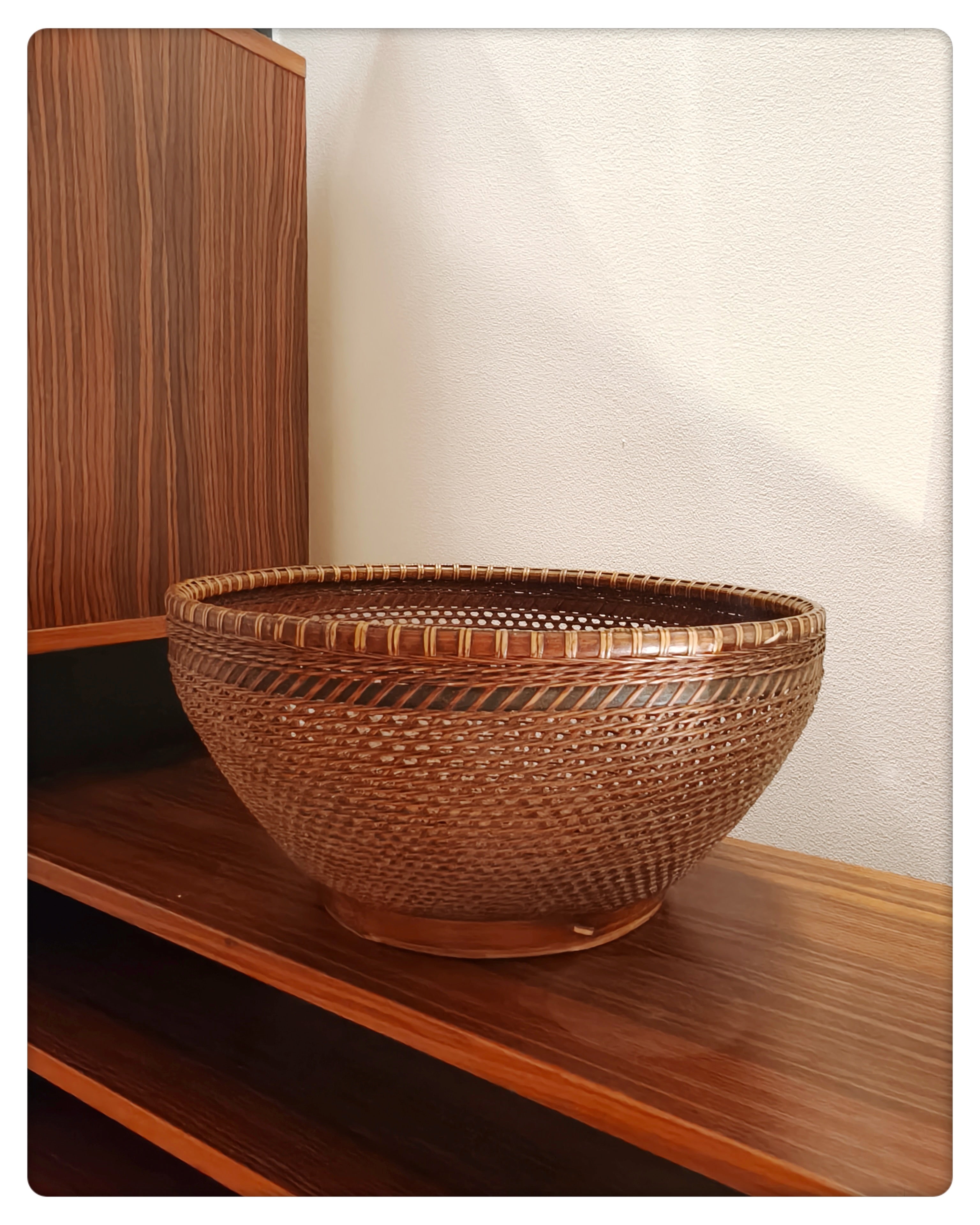 Chinese Traditional Woven Fruit Basket 2