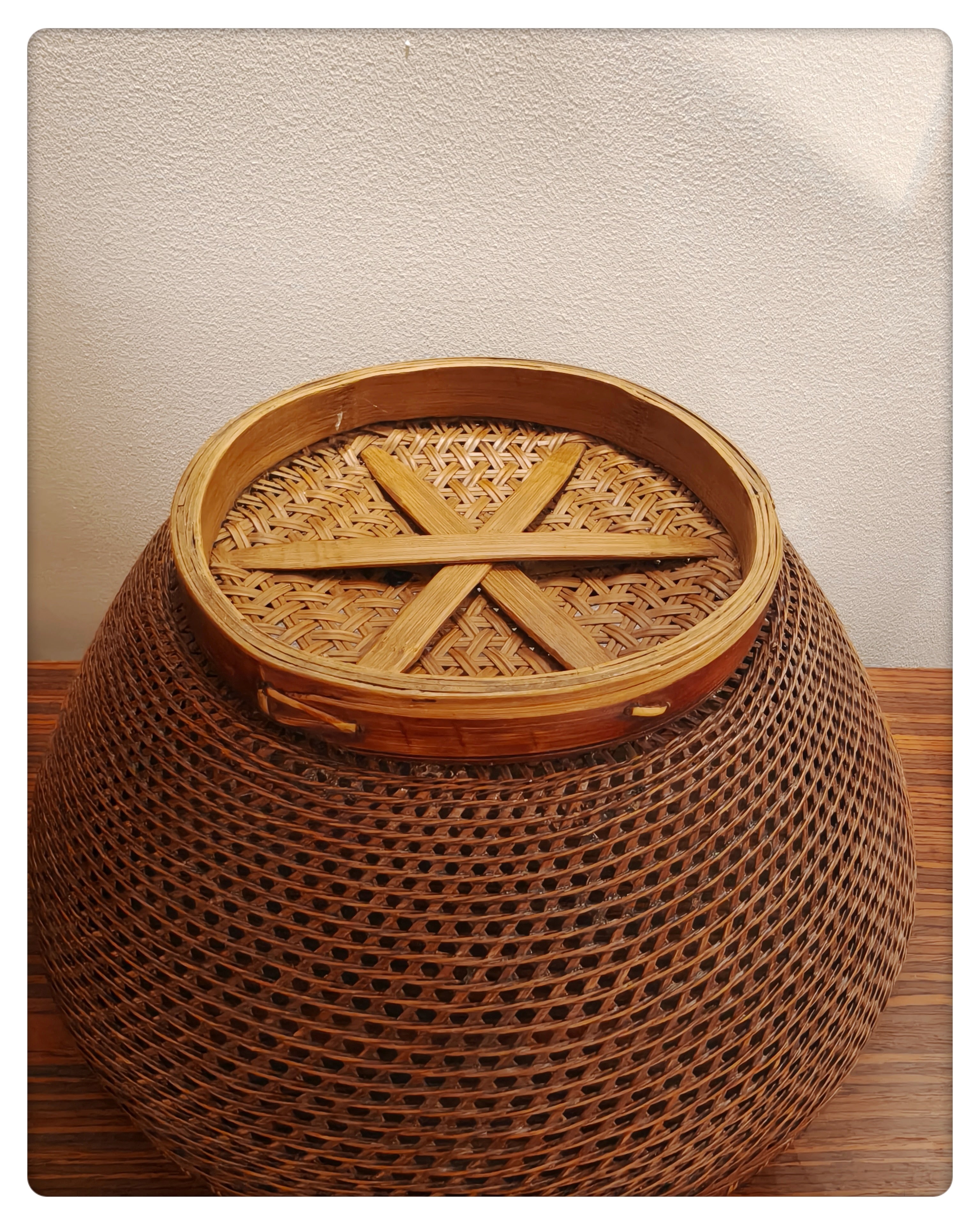 Chinese Traditional Woven Fruit Basket 2