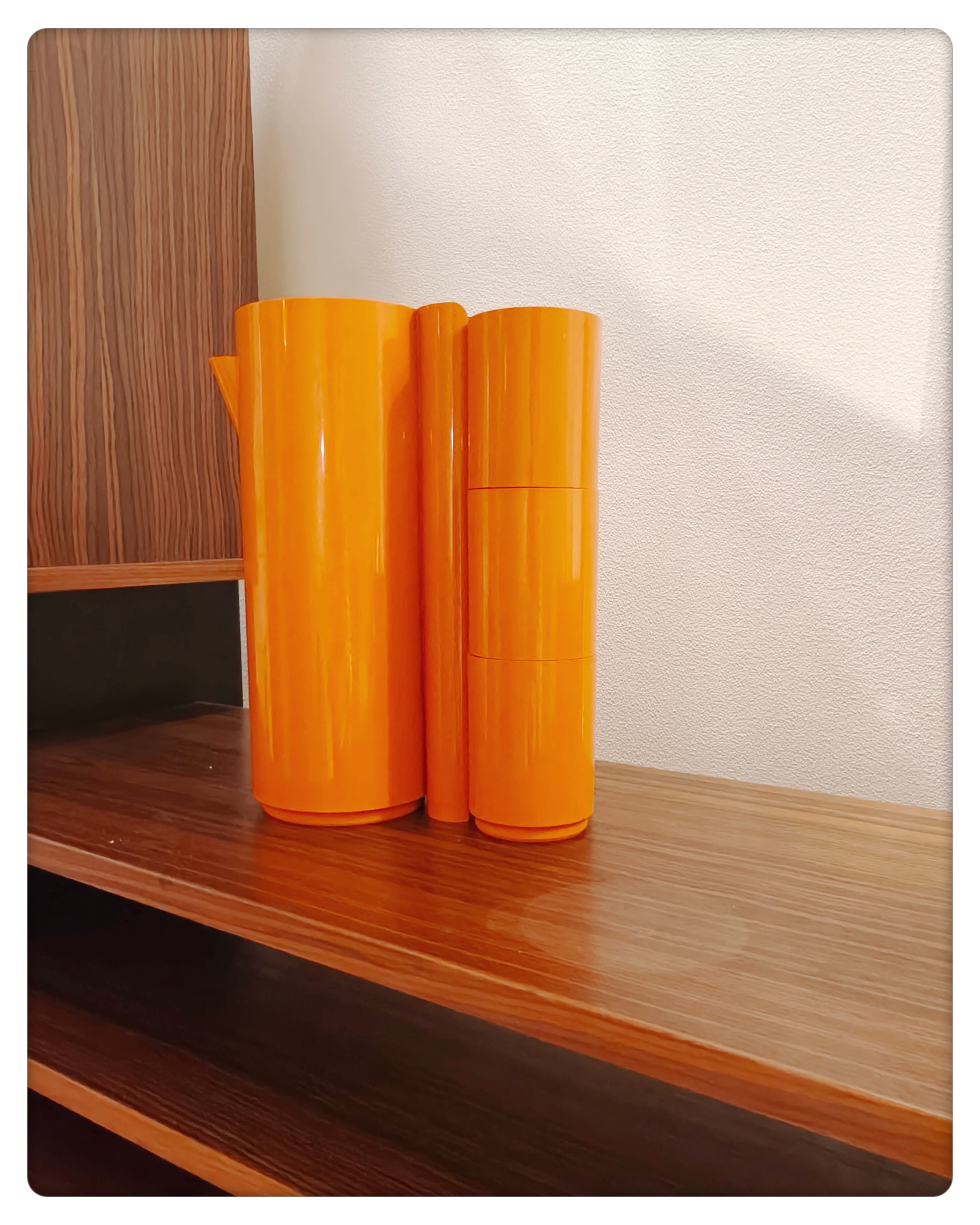 Orange ABS Drink Set — Bourbon France