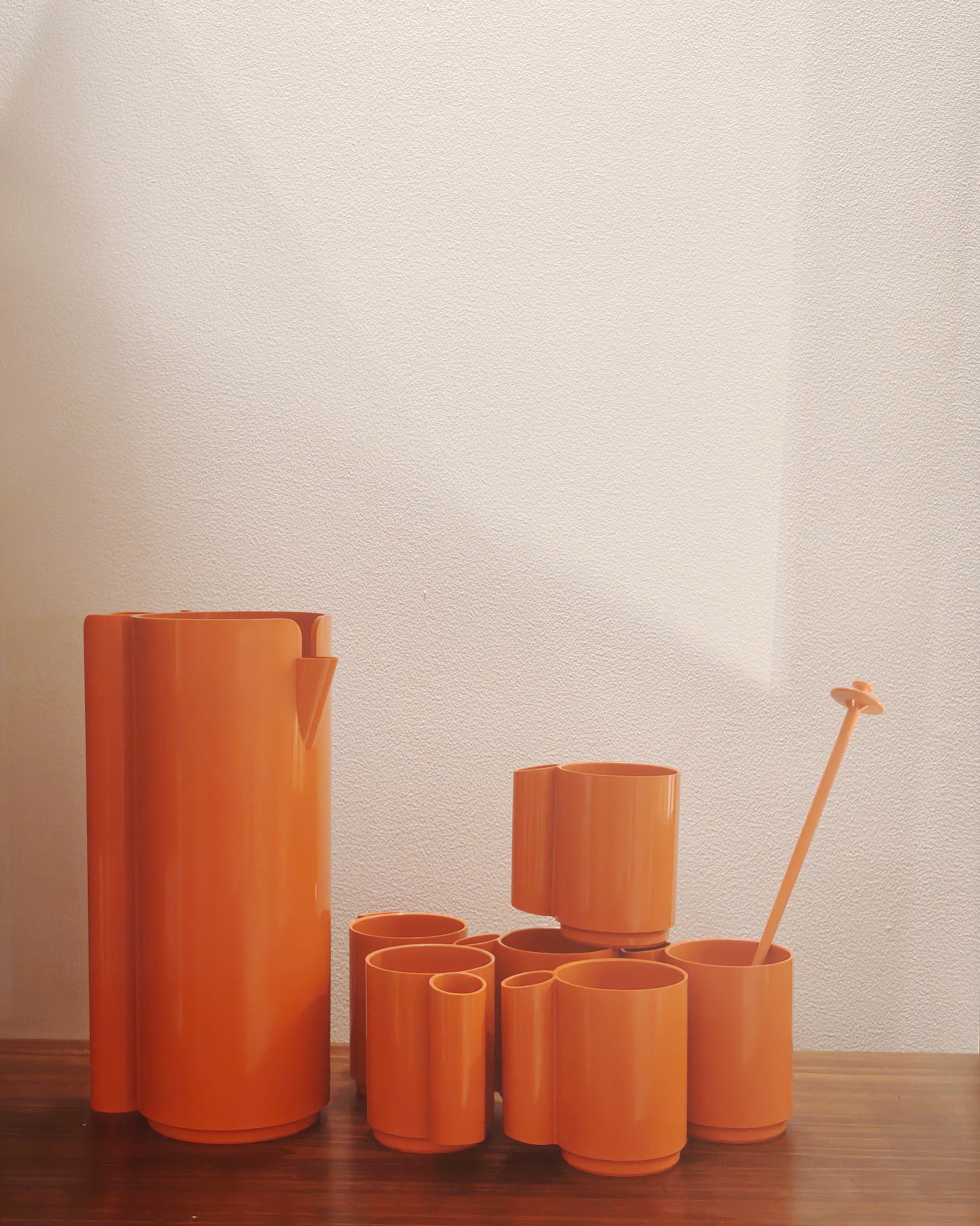 Orange ABS Drink Set — Bourbon France