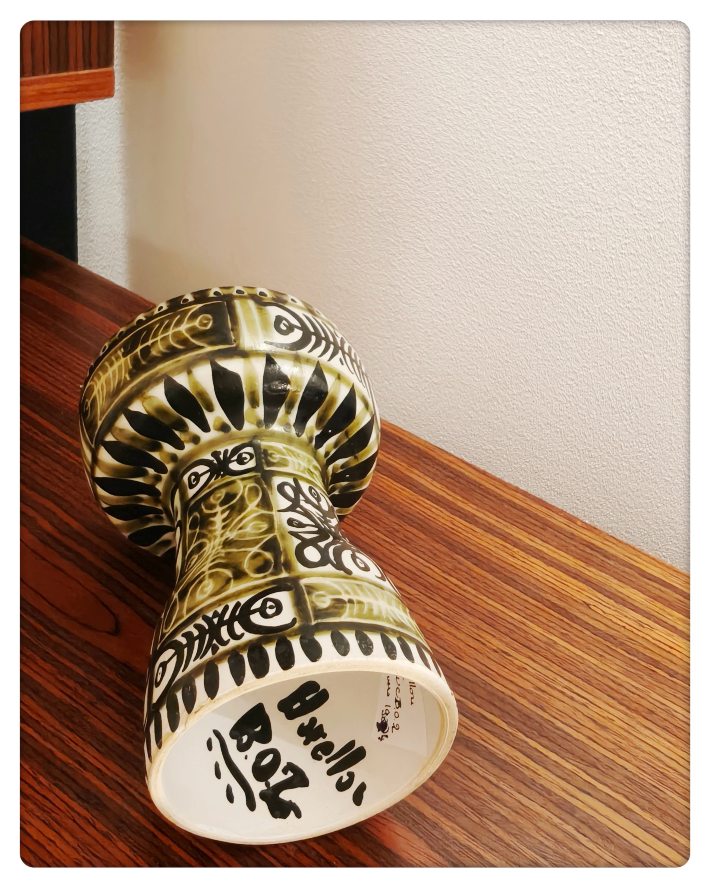 Keraluc Quimper – Pair of Signed Candleholders