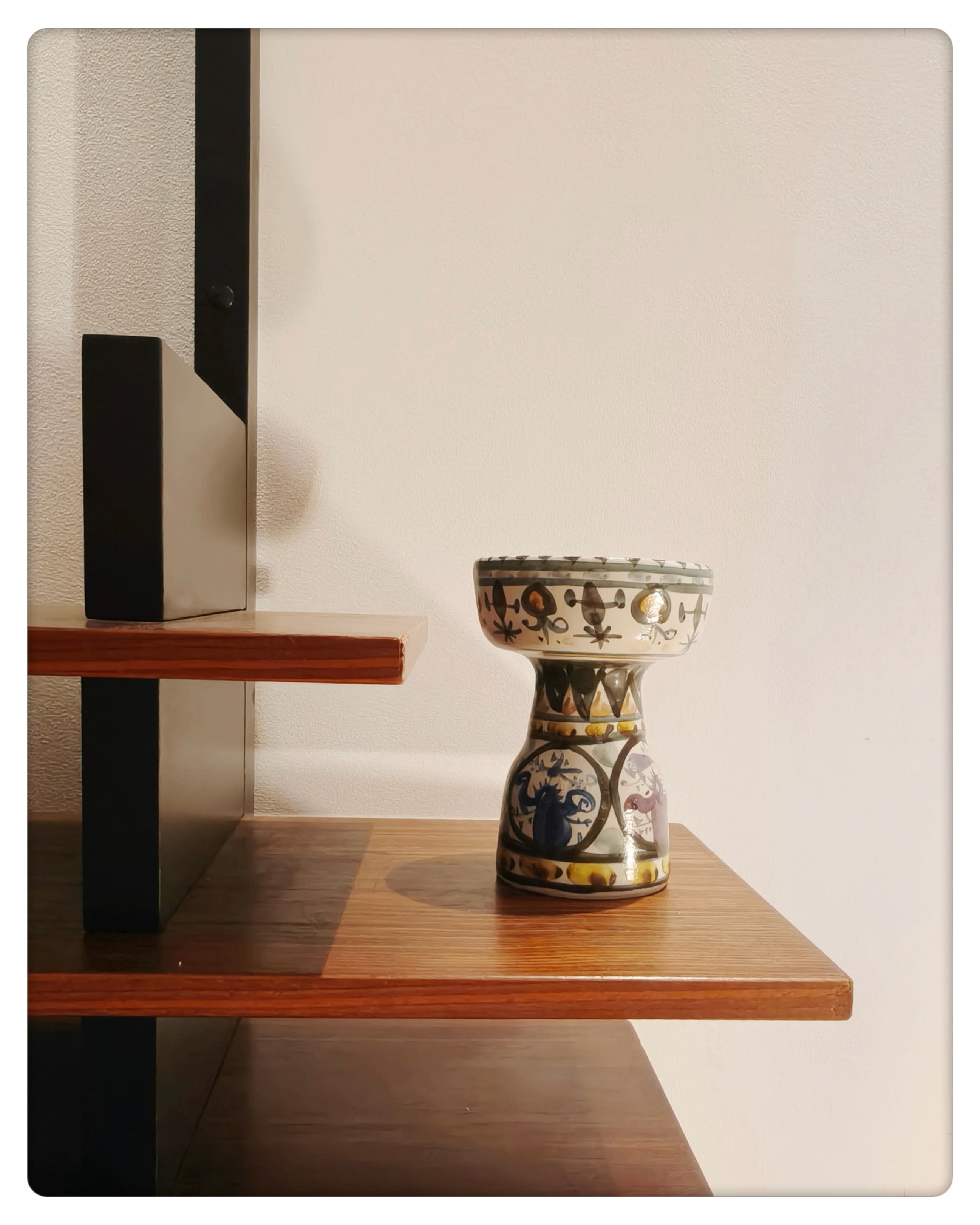 Keraluc Quimper – Pair of Signed Candleholders