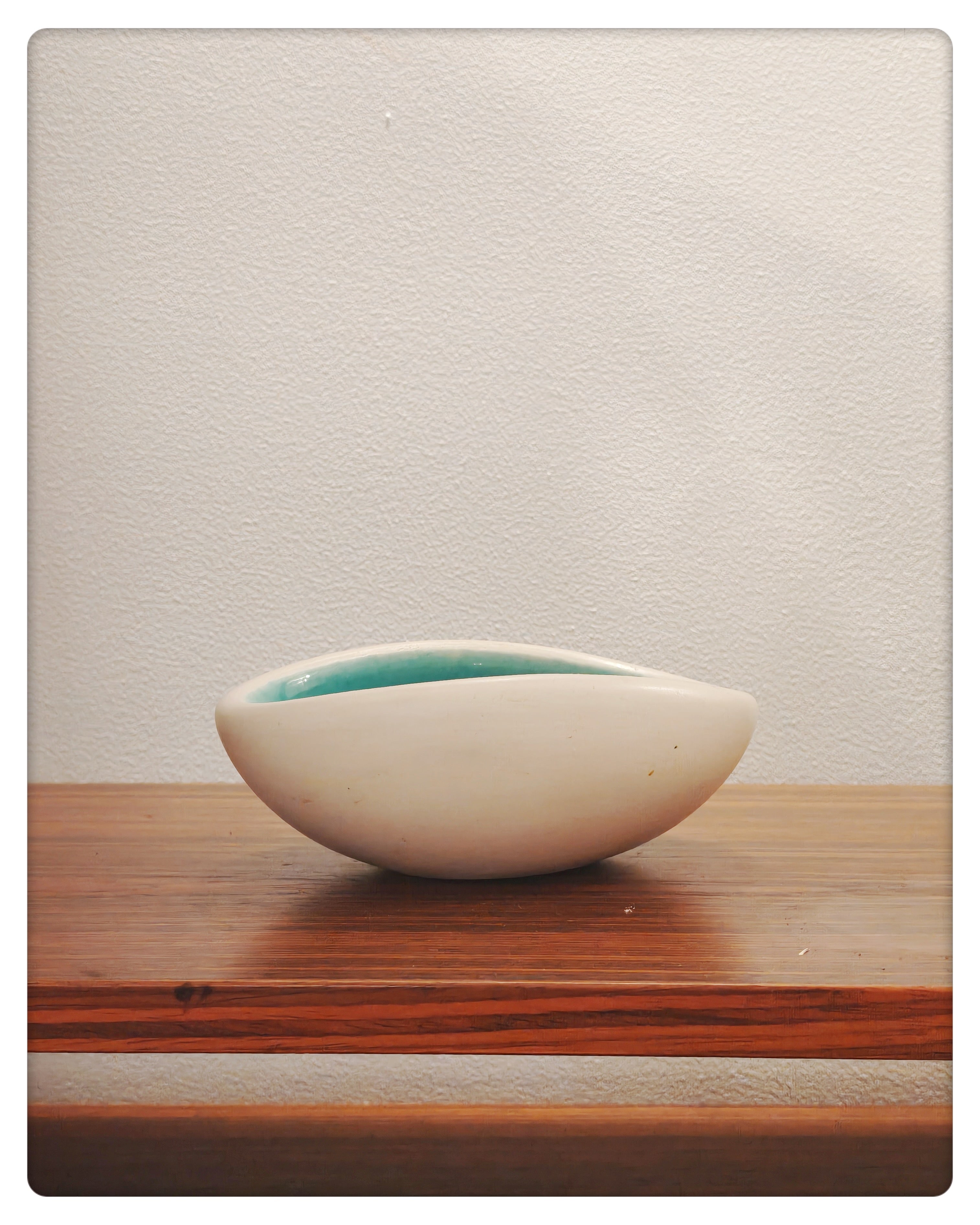 Mid-century French Keramos Sèvres Oval Bowl