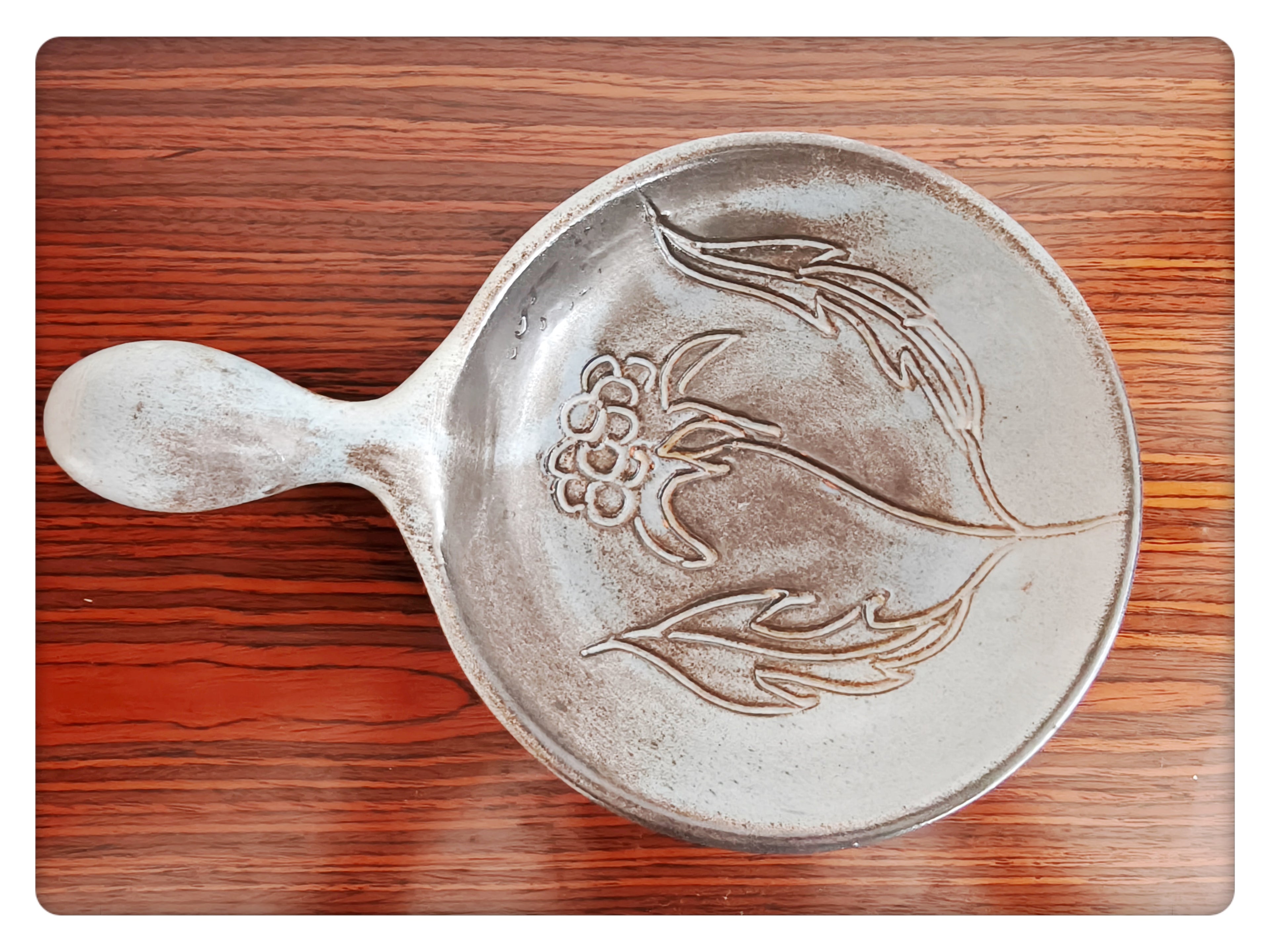 Handled Ceramic Dish