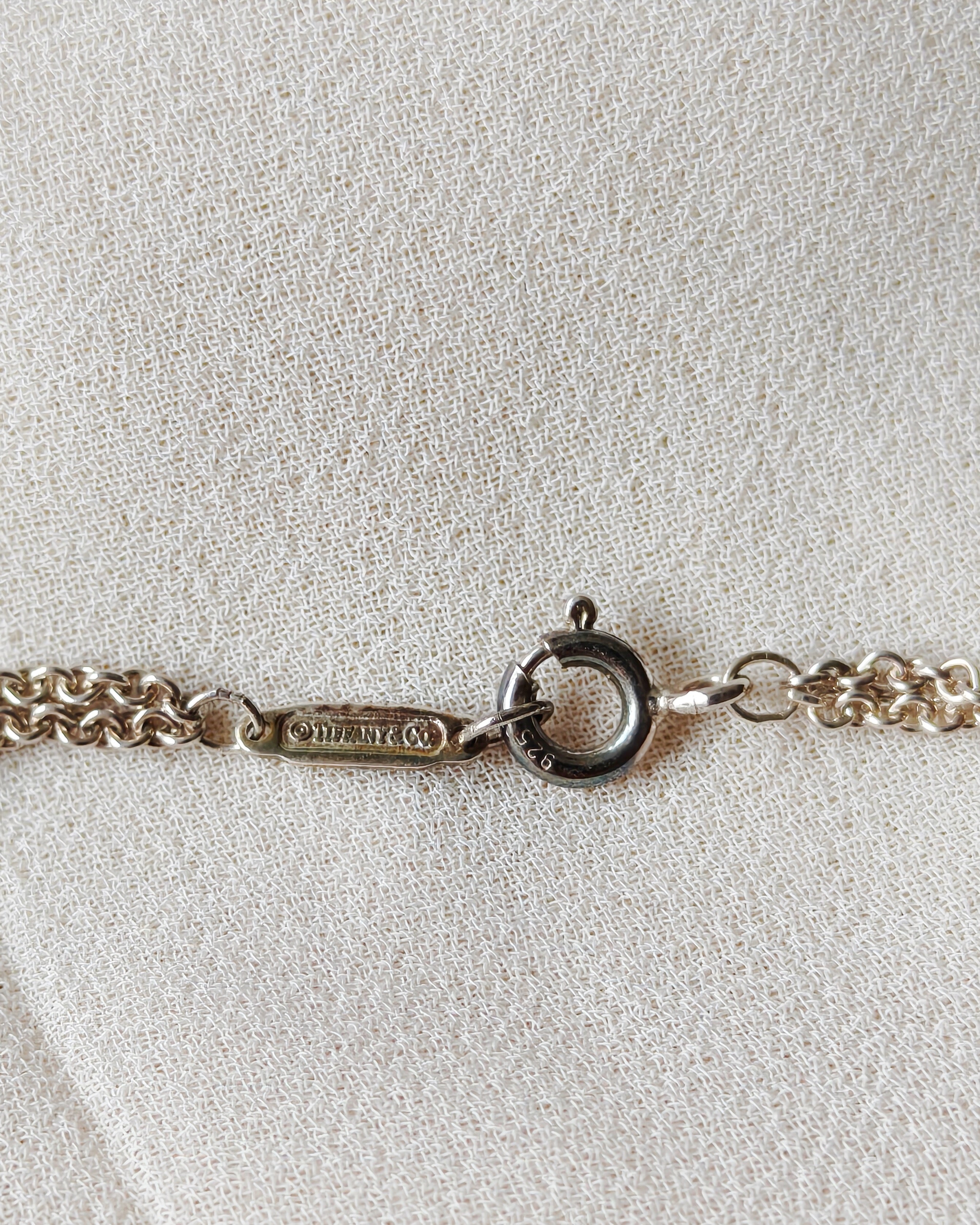 Tiffany & Co. Infinity Parure in Sterling Silver — Necklace & Bracelet (9.10 g)