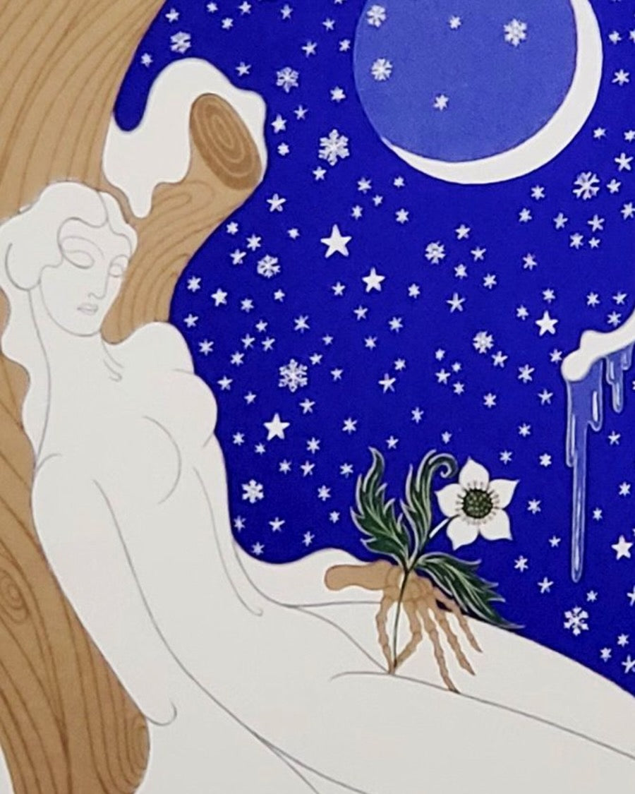 Erté's "Seasons Series" (1980) - Winter print