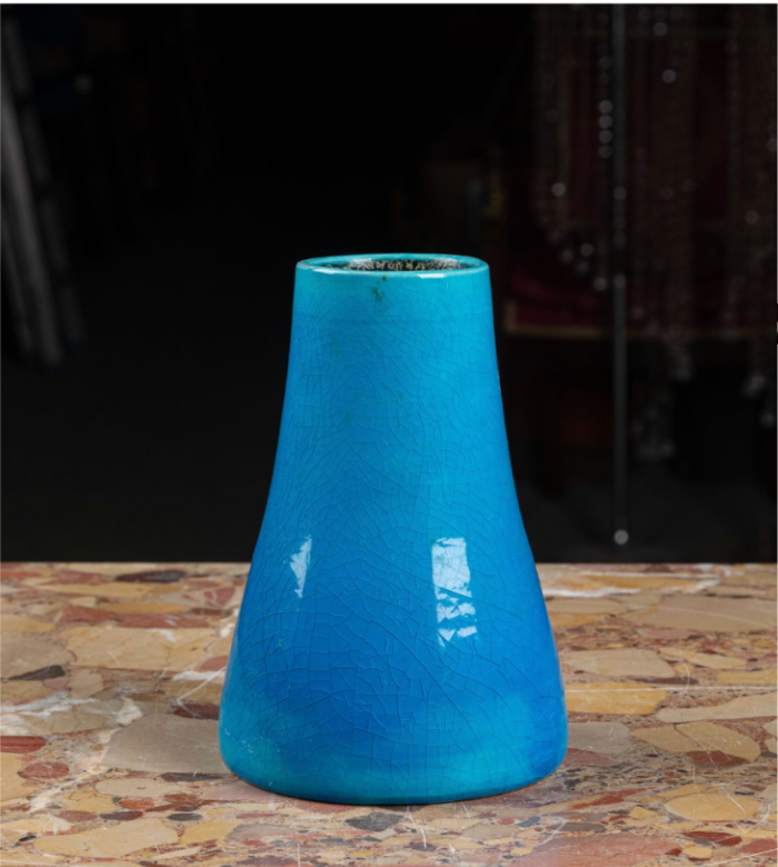 1950s Pear-Shaped Ceramic Vase